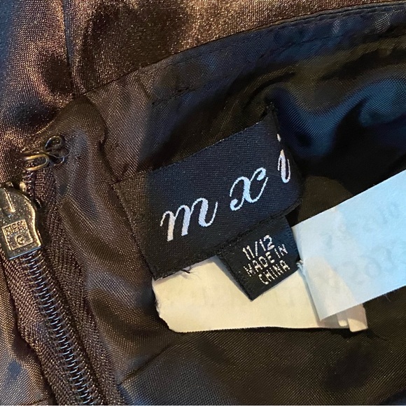 Long satin dress / bridesmaid / ball gown / formal dress  / prom dress - Picture 10 of 10